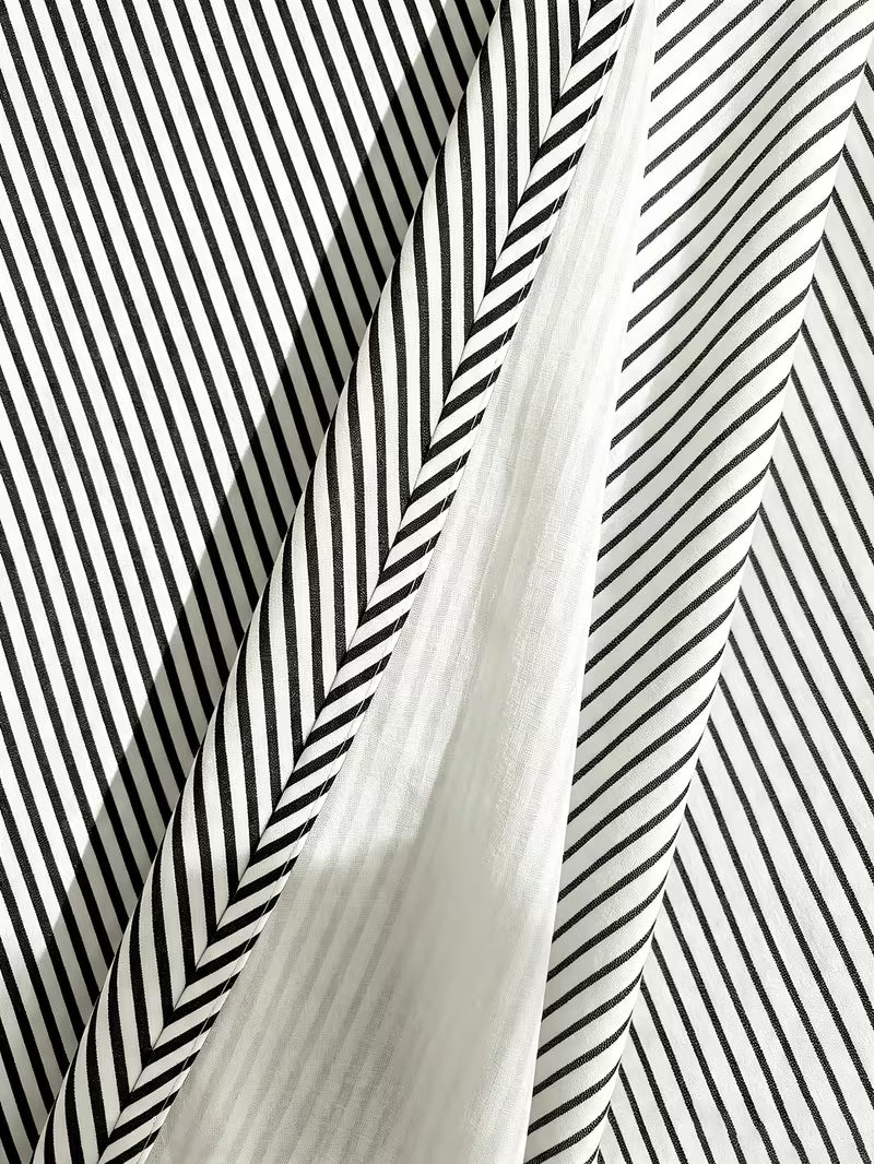Women's Sleeveless Striped Maxi Dress – Flowy A-Line Summer Sundress with Elastic Waist & Side Slit