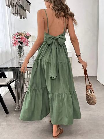 New Fashion Solid Color Off-the-Shoulder Dress for Women T069